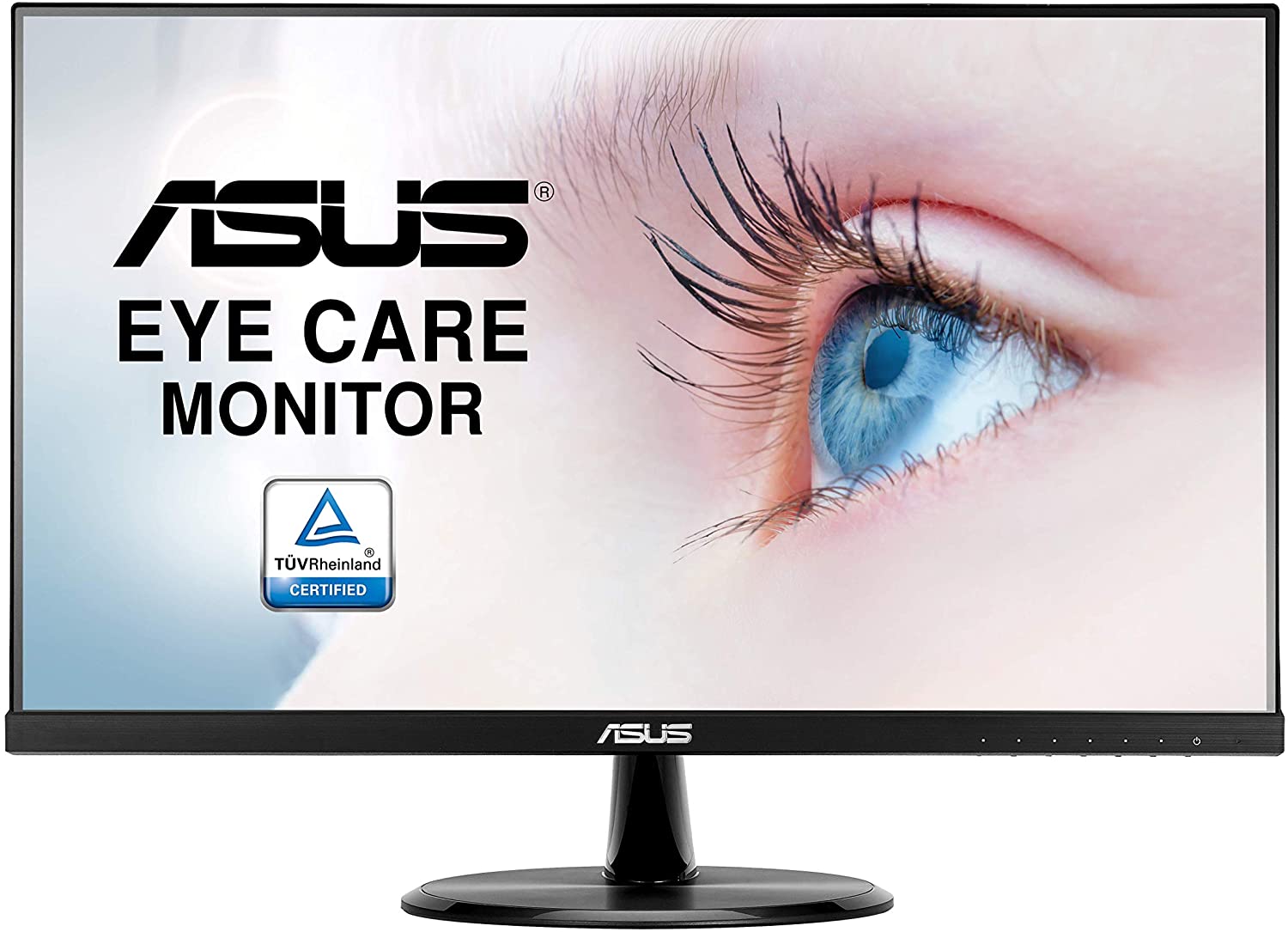 Monitor ASUS VP249HE, Monitor Eye Care (Full HD, IPS, Sin Marco, Antiparpadeo, Filtro de Luz Azul), HDMI, 23.8”