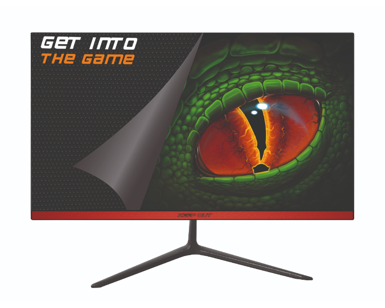 KIT MONITOR 21.5''+TECLADO+RATON GAMING NEGRO KEEPOUT