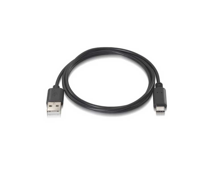 CABLE USB 2.0 3A TIPO USB-C/M- A/M 0.5 M NEGRO NANOCABLE