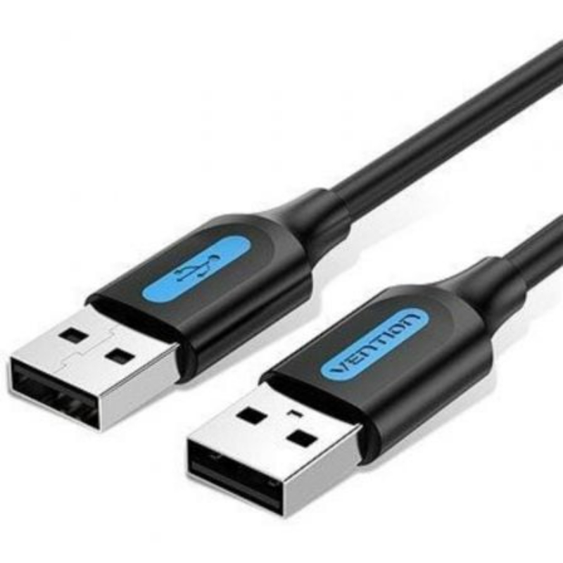 CABLE USB-A A USB-A M-M 1.5 M NEGRO VENTION
