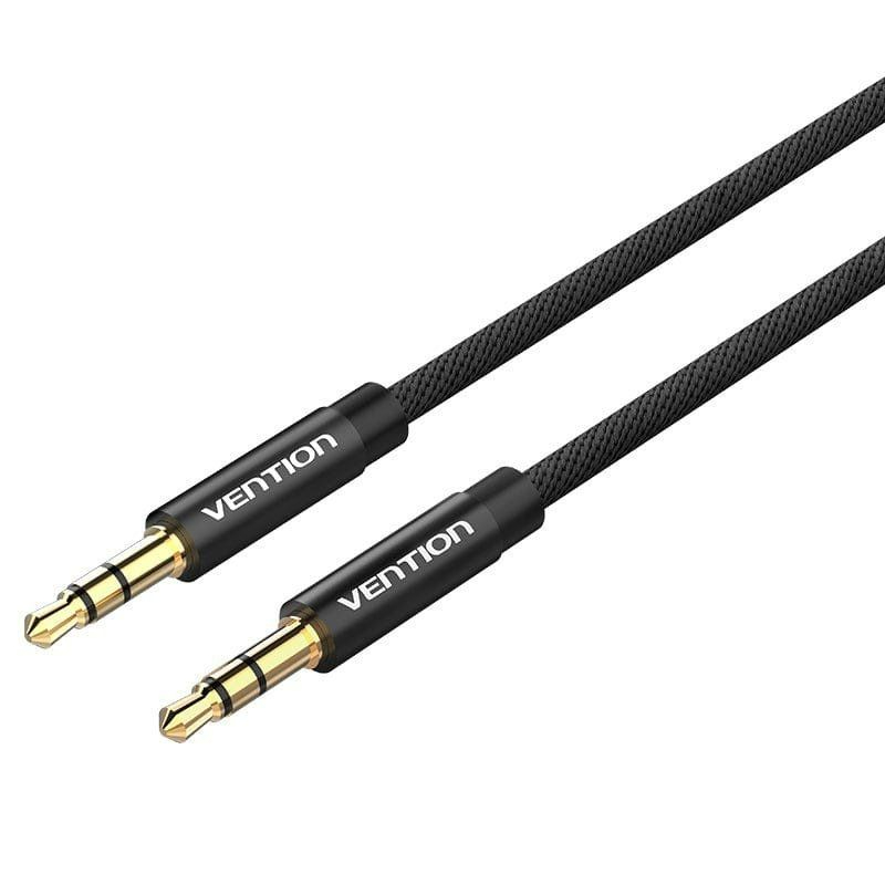 CABLE AUDIO ESTEREO JACK 3.5/M JACK 3.5/M 1 M NEGRO VENTION