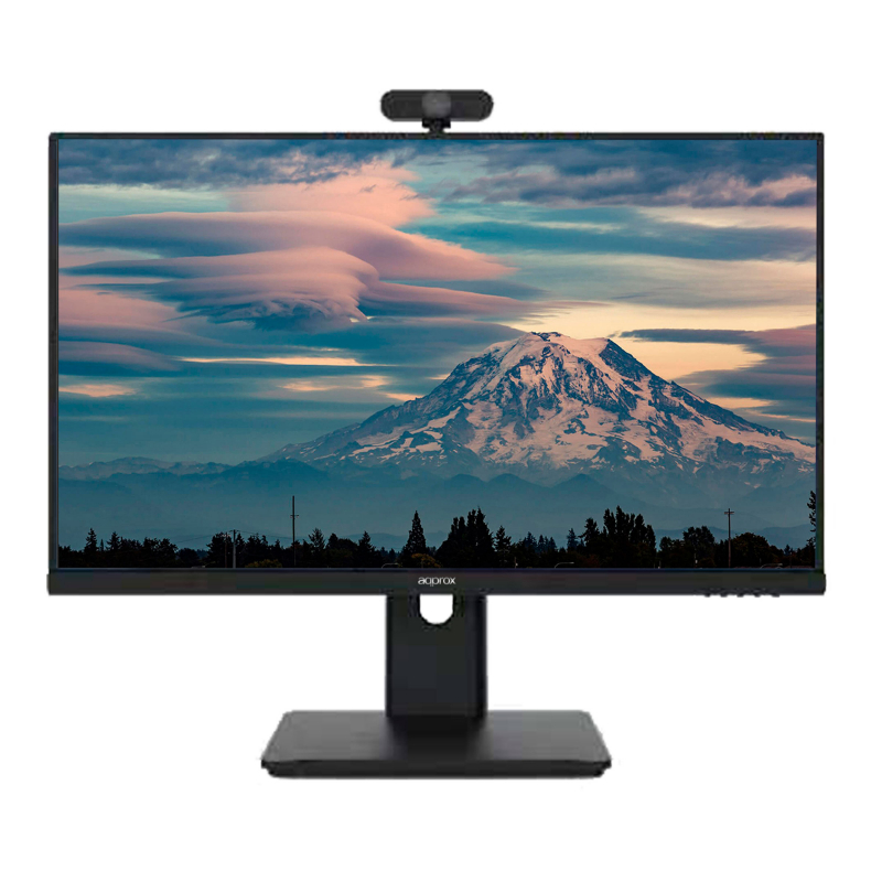 MONITOR APPM24SB V3 120Hz AJUSTABLE ALTURA WEBCAM NEGRO APPROX