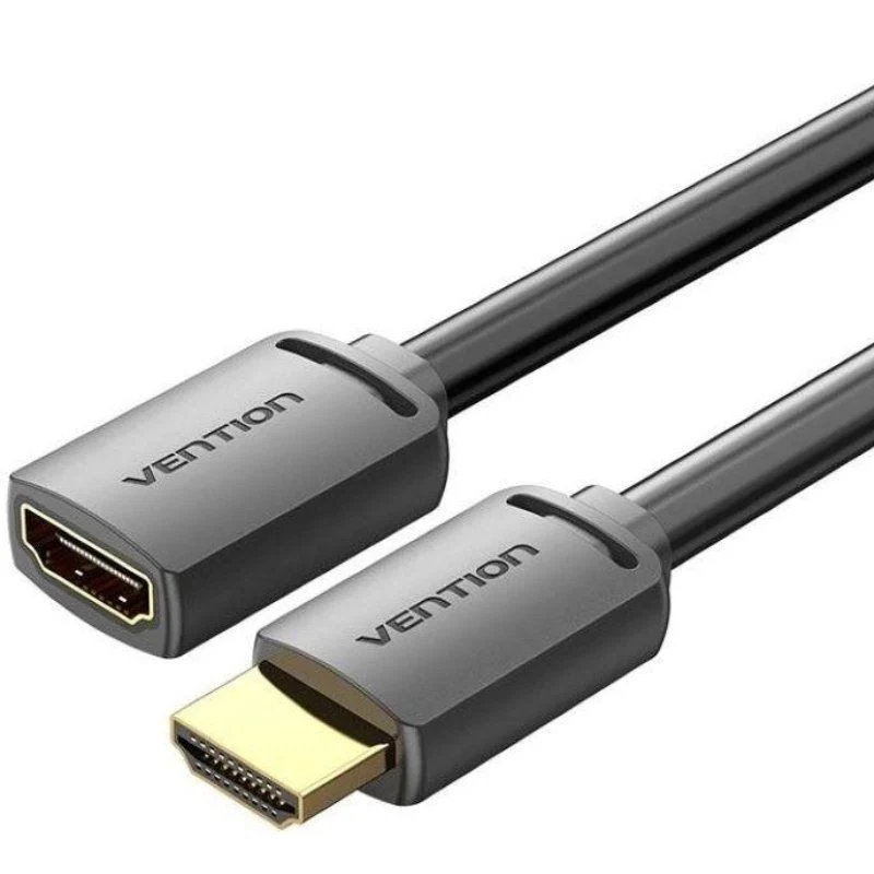 CABLE ALARGADOR HDMI 4K M-H 0.5 M NEGRO VENTION