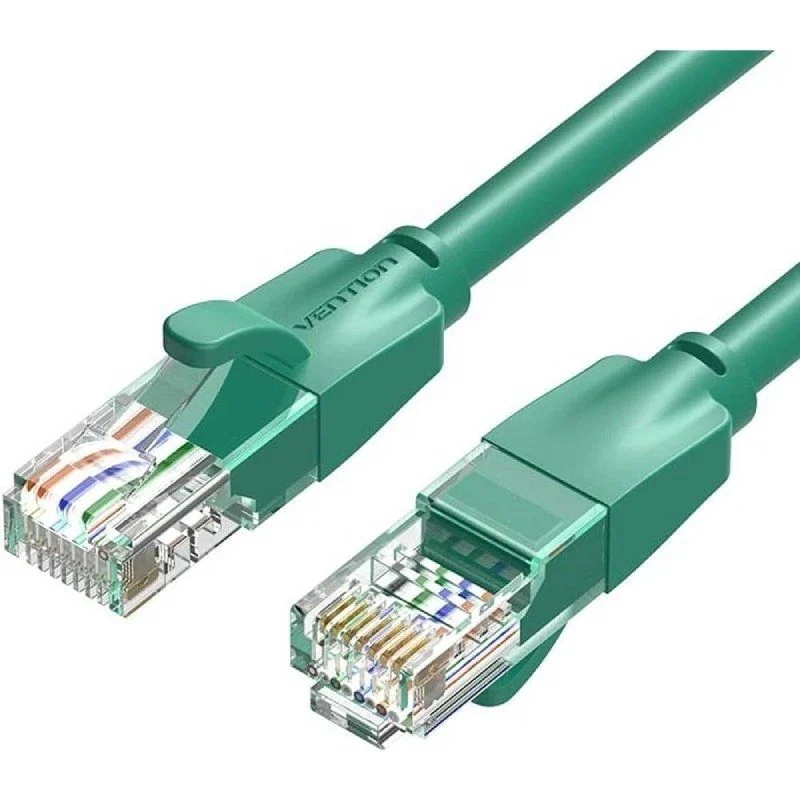 CABLE DE RED LATIGUILLO RJ45 UTP CAT6 AWG26 2 M VERDE VENTION
