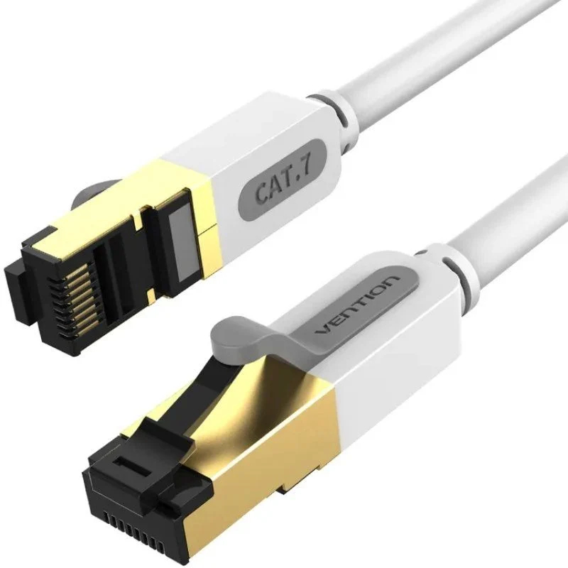 CABLE DE RED LATIGUILLO RJ45 CAT.7 SFTP AWG24 1 M GRIS VENTION