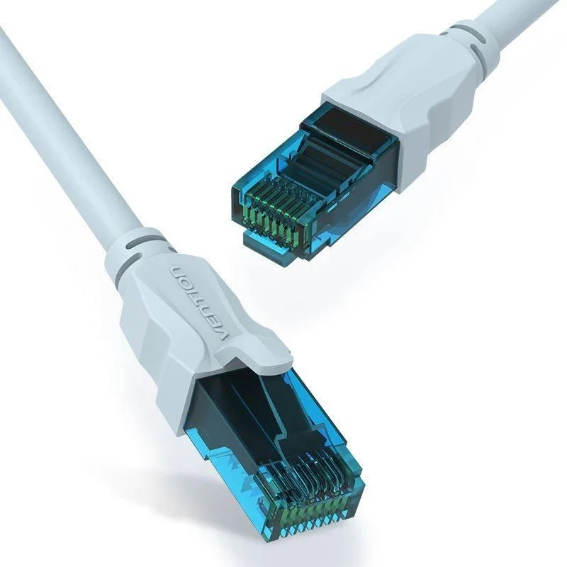 CABLE DE RED LATIGUILLO RJ45 CAT.5E UTP AWG26 20 M AZUL VENTION