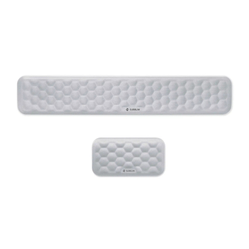 KIT ALFOMBRILLA TECLADO + RATON ERGO AIRPADDING PLATA SUBBLIM