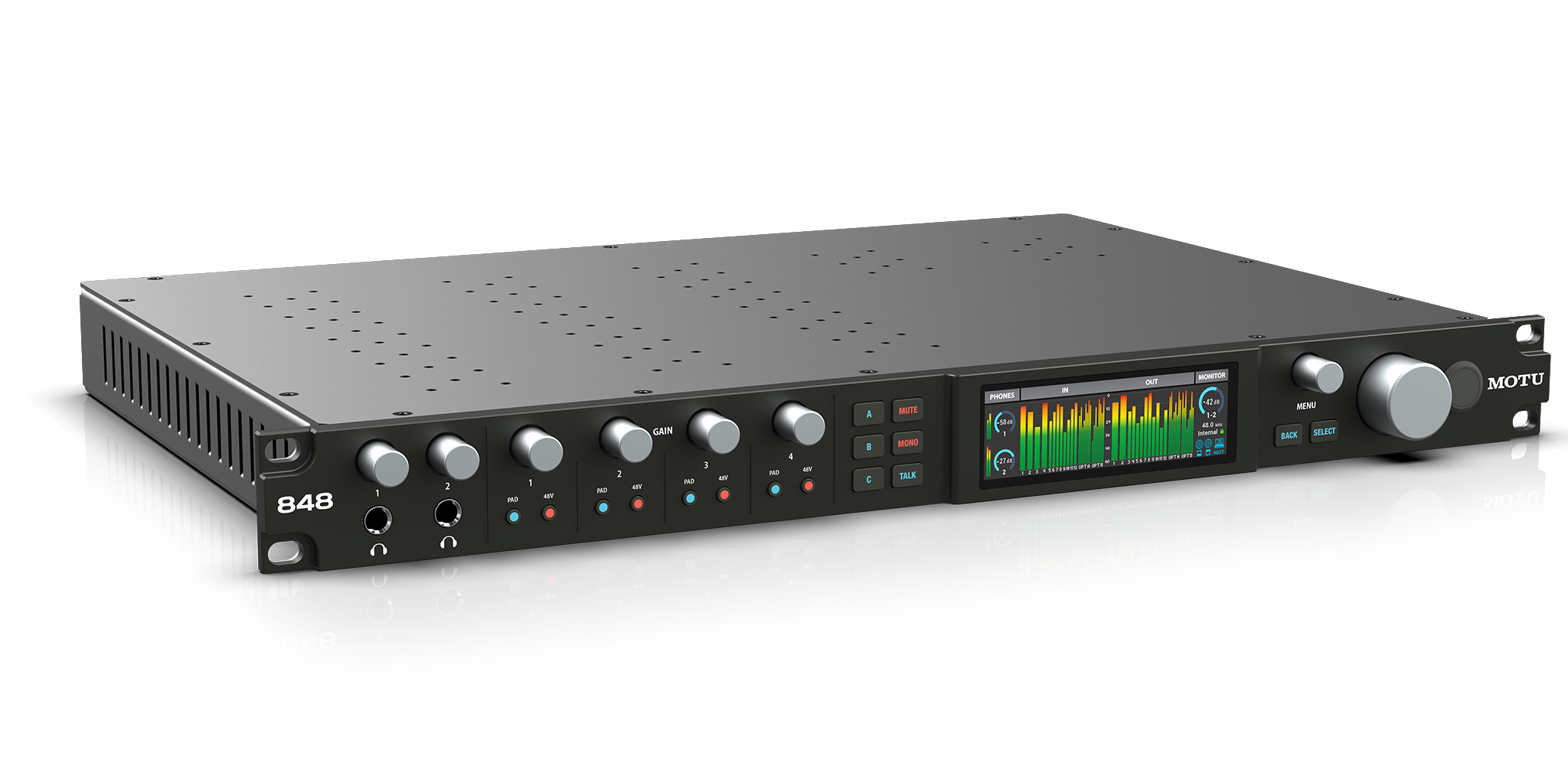 INTERFACE 848 (THUNDERBOLT 4/USB-C/AVB) - Imagen 3