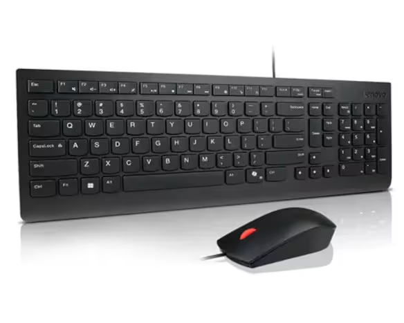 LENOVO ESSENTIAL WIRED COMBO KEYBOARD MOUSE AI