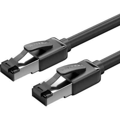 CABLE DE RED LATIGUILLO RJ45 CAT.8 SFTP 20 M NEGRO VENTION
